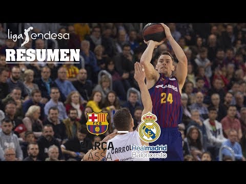 Barça Lassa - Real Madrid (86-69) RESUMEN // Jornada 10 Liga Endesa