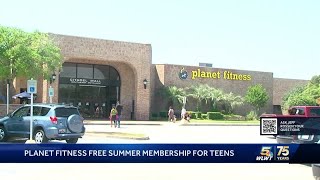 Planet Fitness offering free summer membership for teens
