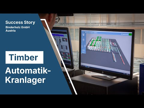 Lagerverwaltung für modernes Automatikkranlager bei Binderholz - ABF Success Story