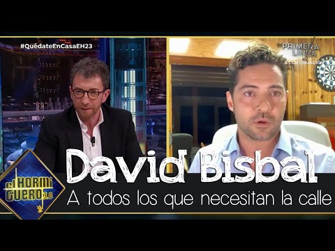 David Bisbal manda un mensaje a toda la gente que necesita la calle para avanzar - El Hormiguero 3.0
