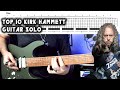 TOP 10 Kirk Hammett Guitar Solos | +Tab (Guitar Lesson)
