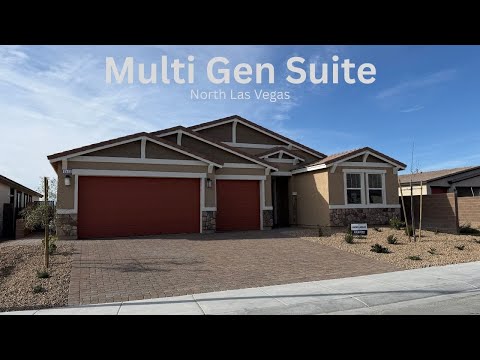 North Las Vegas | Heartland Manor by DR Horton | $684k Multi Gen Suite - Single Story Home For Sale