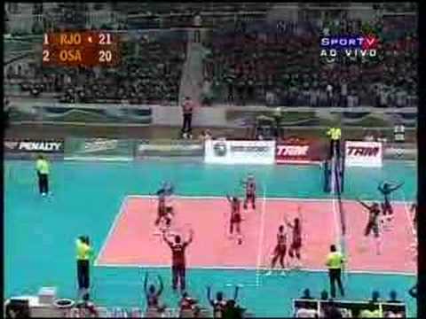 4º SET FINAL 3º TORNEIO REXONA 1 X 3 FINASA SUPERLIGA 07/08