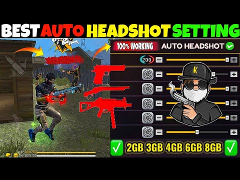 Free Fire Headshot Setting After Ob50 Update 2025⚡Best Sensitivity Settings ⚙️| Sensitivity Setting
