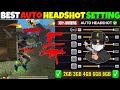 Free Fire Headshot Setting After Ob50 Update 2025 Best Sensitivity Settings ️ Sensitivity Setting