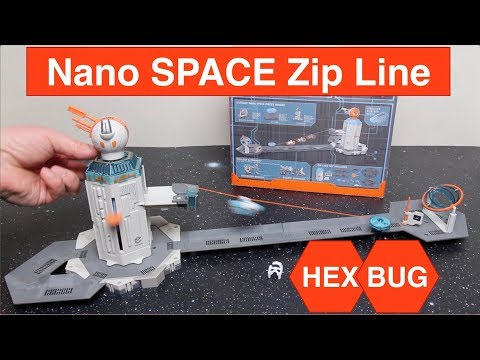 HexBug Nano Space Zip Line Habitat Review - Detailed Play Test & Set-up