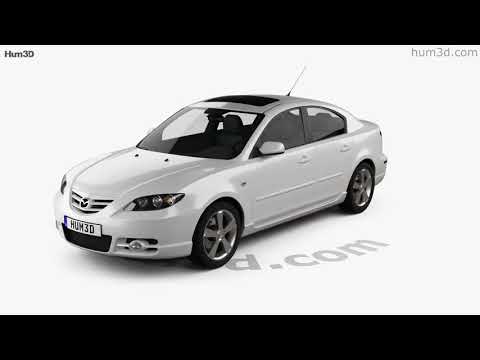 Thumbnail for Mazda 3 sedan S 2009 3D model by 3DModels.org by Mazda, Sedans