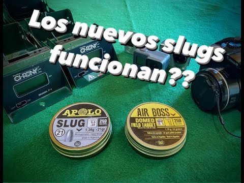 Apolo Slug 21gr vs Apolo FieldTarget 18 gr - Slug vs Pellet