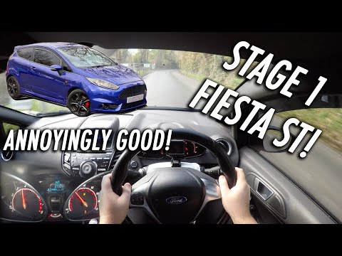 2015 STAGE 1 FORD FIESTA ST DRIVING POV/REVIEW