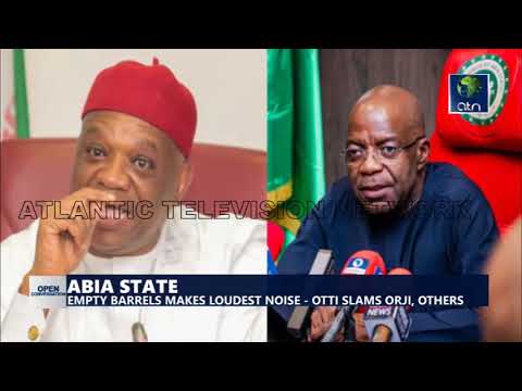 Abia State: Empty barrels Makes Loudest Noise - Otti slams Orji, Others