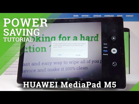 How to Enable Power Saving Mode in HUAWEI MediaPad M5 - Low Power Solution