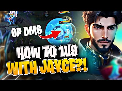 Jayce mid IS A MONSTER Insanely broken if played right 1v9 Gameplay