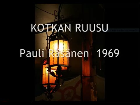KOTKAN RUUSU  ~ Pauli Räsänen (1969)  🎵🌹🧡🎵