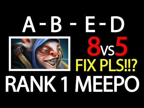 The Horror of ABED Best Meepo World 7.02 Ranked Gameplay Dota 2