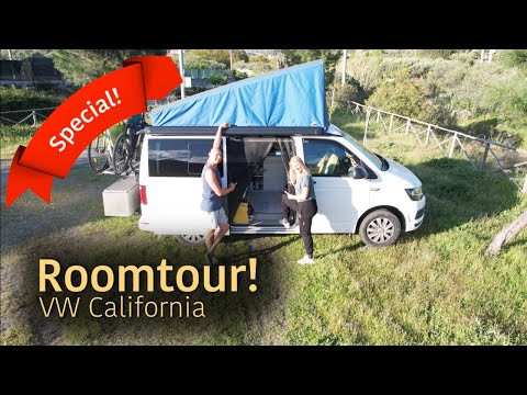 Roomtour nach 9 Monaten Vollzeit im VW California. Vanlife im VW-Bus (Folge 25).