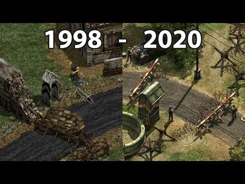 Evolution of COMMANDOS Games 1998 - 2020
