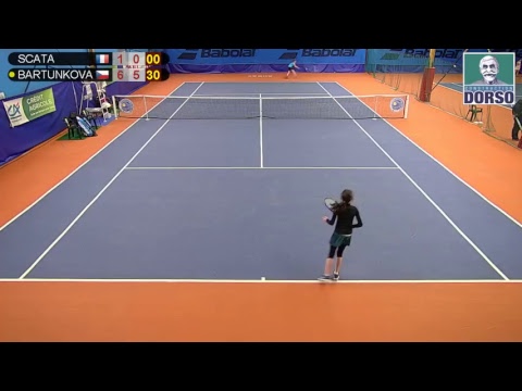 SCATA Flavia (FRA) VS BARTUNKOVA Nikola (CZE) - Tennis Club Auray - Auray 1