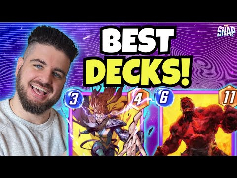 The BEST DECKS To Climb To Infinite In Marvel SNAP! | KMBest Top Decks 4/15/24 - April - TBolts SZN