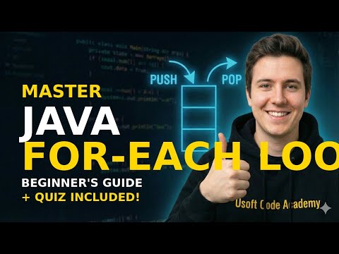 For Each Loop In Java Automate Repetition Programming Tutorial