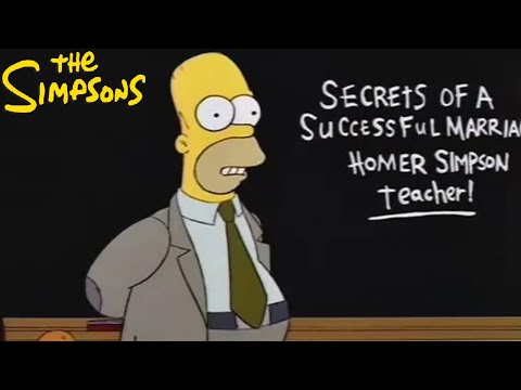 The Simpsons S05E22 Secrets of a Successful Marriage | Season 5 | TV Series Episode Review