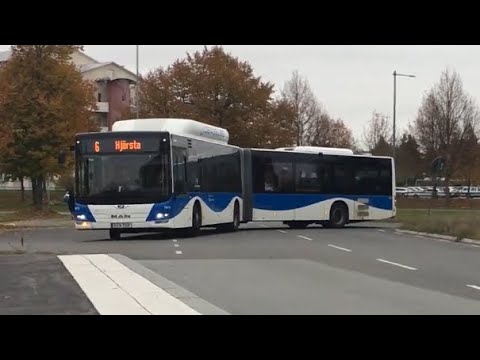 Linje 6 från Tybble vårdcentral till Fredsgatan