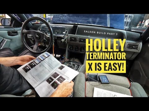 Final Wiring & Config on the Terminator X - Will this Foxbody Saleen Start?