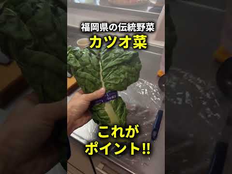 【カツオ菜】農水省職員のお雑煮事情！（福岡県）