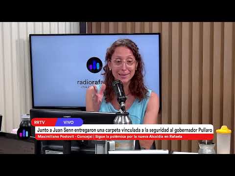 MAxi Postovit y Juan Senn entregaron una carpeta vinculada a la seguridad al gobernador Pullaro