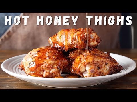 Hot Honey Grilled Chicken Thighs | Sweet & Spicy Grilled Chicken Recipe