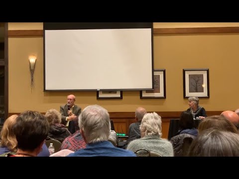 John Laird confronted over Oceano Dunes dust in Nipomo at election forum.