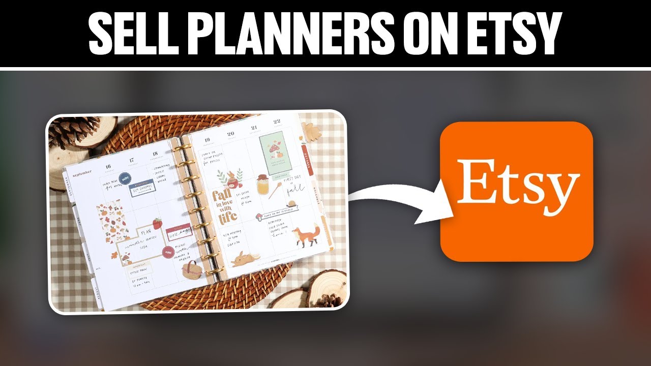How To Sell Planners on Etsy ! (Full Tutorial)