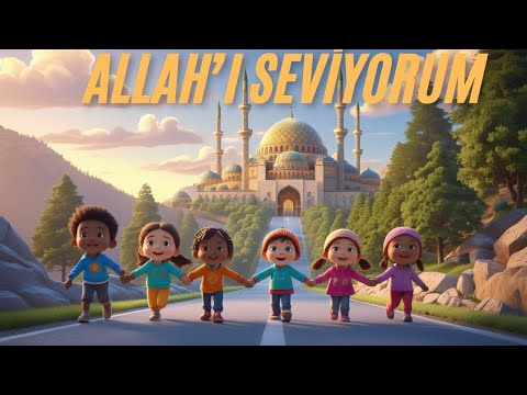 Allah’ı Seviyorum |  Neşeli Çocuk Şarkısı 🎶 | İslami Çocuk Şarkıları