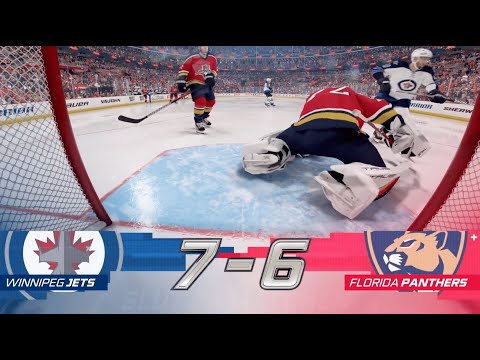 GAME 50 | Winnipeg Jets 7-6 Florida Panthers OT | NHL 23