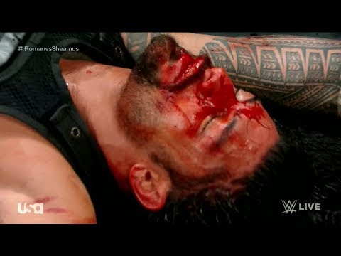 WWE Raw Full Match Roman Reigns vs Braun Stroman vs Smao Joe