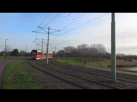 HTM GTL8 3013 tramlijn 17 richting Wateringen