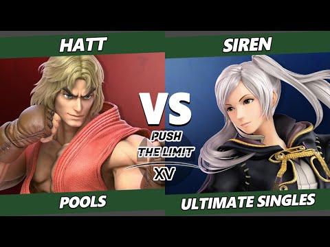 Push the Limit 15 - hatt (Ken) Vs. Siren (Robin) SSBU Ultimate Tournament