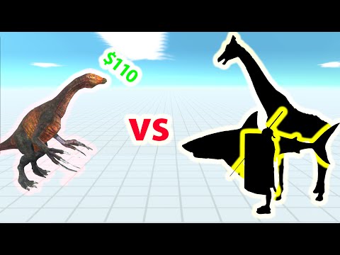 THERIZINOSAURUS vs SAME PRICE UNITS - Animal Revolt Battle Simulator ARBS