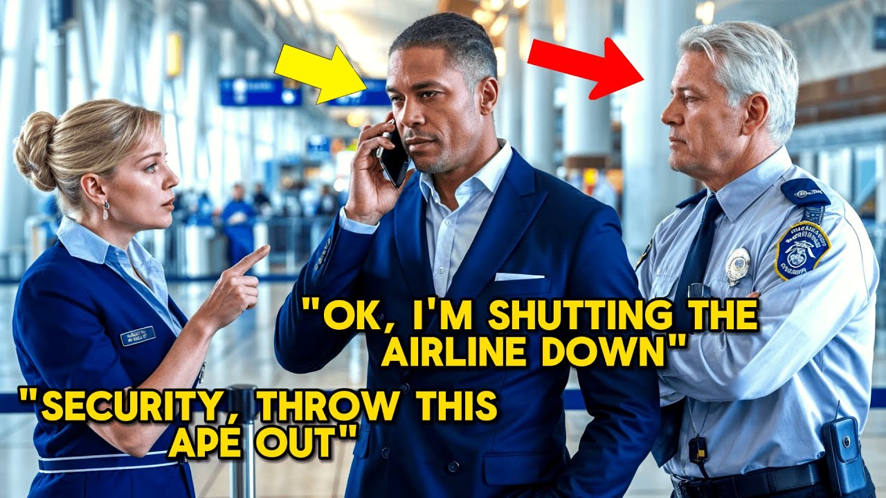 BLACK CEO DENIED BOARDING FIRST CLASS — UNTIL HE MAKES ONE CALL AND SHUTS THE ENTIRE AIRLINE DOWN