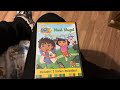 Nick Jr Dora The Explorer Meet Diego 2003 DVD USA Unboxing