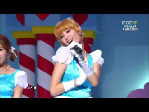 [HD] 101204 Orange Caramel - Aing 아잉 LIVE ENG+ROM+HANGUL @ Music Core