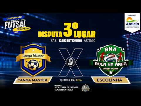 DISPUTA TERCEIRO LUGAR - Campeonato Municipal de Futsal de Ataleia - MG