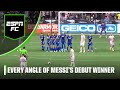Every angle from Lionel Messi's game-winning goal in Inter Miami debut 🔥