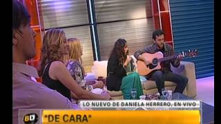 Daniela Herrero presenta su nuevo tema, "De Cara" - Telefe Noticias