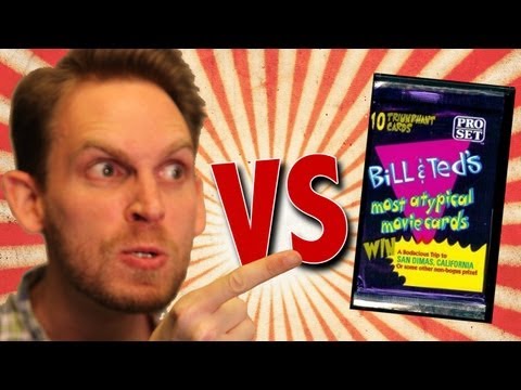 Bill & Ted's Most Atypical Movie Cards Unboxing (HD)