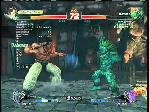 SSF4AE: T.Hawk (FuzzyPhi)  vs. Blanka (MAXGIMOTO) SD