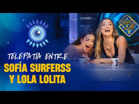 La telepatía entre Sofía Surferss y Lola Lolita - El Hormiguero