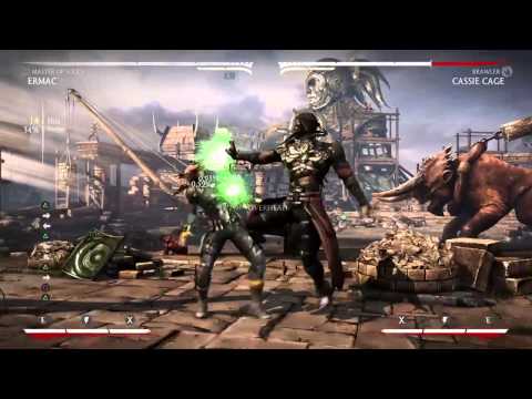 Mortal Kombat X - Ermac (Master of Souls Variation) 51% - 100% Vortex Combos
