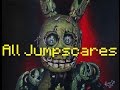 All In Game Jumpscares FNaF 3 The Puppet And Mangle Included