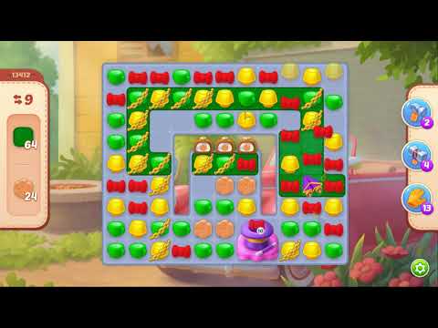 Homescapes Level 13412 No Boosters Gameplay #Bubunka