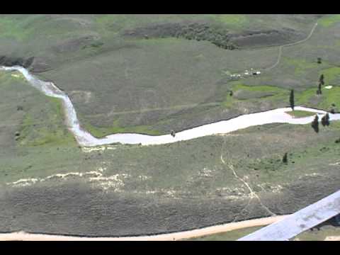 Flying Over Wyoming